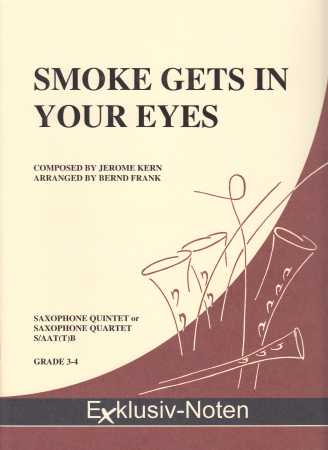 SMOKE GETS IN YOUR EYES score & parts