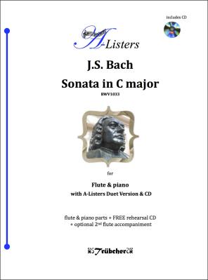 SONATA in C Major (BWV1033) + CD