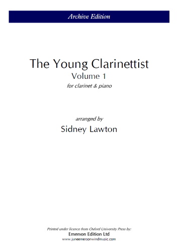 THE YOUNG CLARINETTIST Volume 1