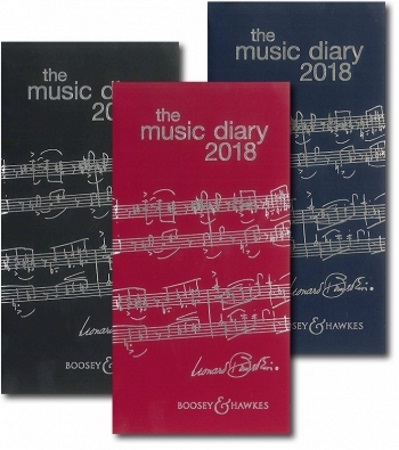 BOOSEY & HAWKES MUSIC DIARY 2018 (Navy)