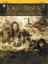 LORD OF THE RINGS TRILOGY Instrumental Solos + CD