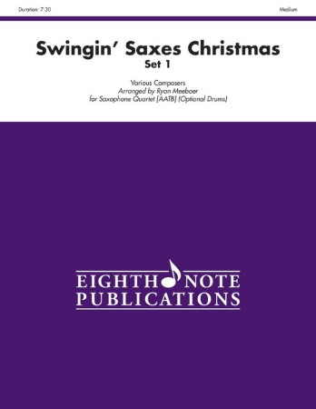 SWINGIN' SAXES CHRISTMAS Set 1 score & parts