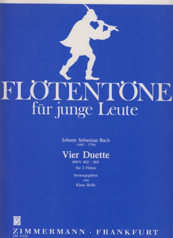 VIER DUETTE (Four Duets) BWV802-805
