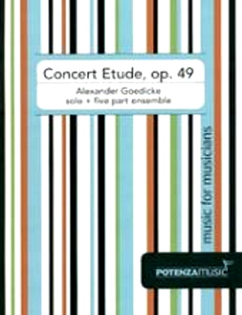 CONCERT ETUDE Op. 49