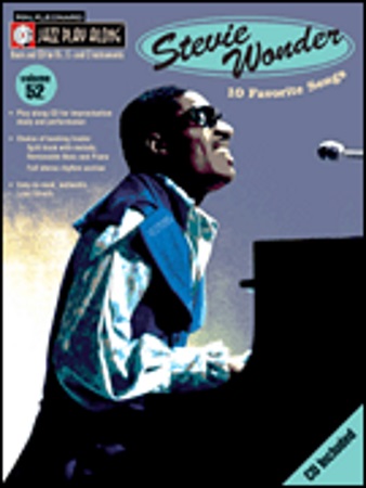 STEVIE WONDER Jazz Playalong Volume 52 + CD
