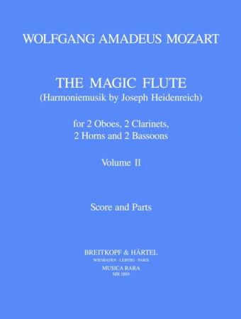 THE MAGIC FLUTE Volume 2 (score & parts)