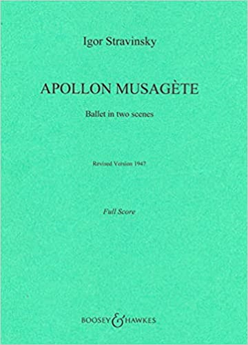 APOLLON MUSAGETE (1947 revision) Score