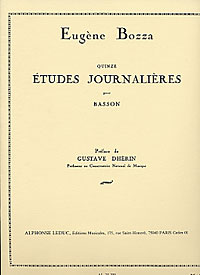 15 ETUDES JOURNALIERS