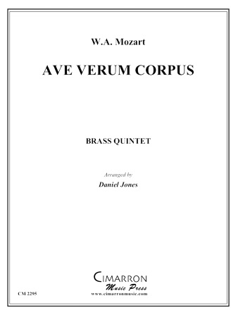 AVE VERUM CORPUS (score & parts)