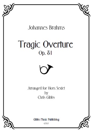 TRAGIC OVERTURE (score & parts)