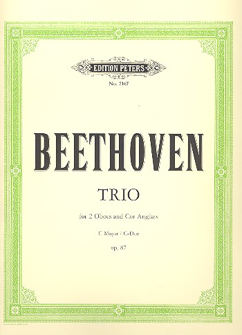 TRIO in C major Op.87 (set of parts)