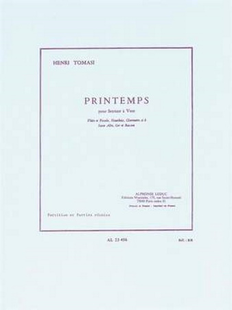 PRINTEMPS score and parts