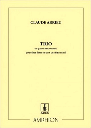 TRIO en Quatre Mouvements (score & parts)