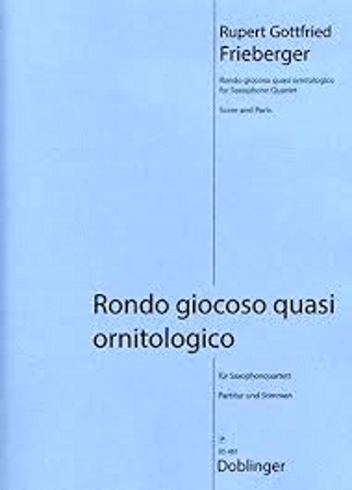RONDO GIOCOSO QUASI ORNITOLOGICO score & parts
