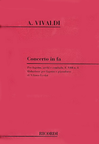 CONCERTO in F major FVIII/8 PV318 RV485 Op.45 No.5