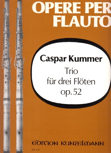TRIO FOR THREE FLUTES Op.52