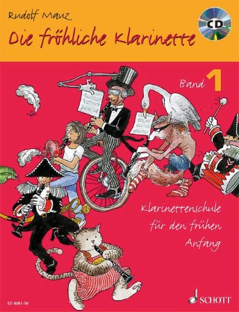 DIE FROHLICHE KLARINETTE Book 1 + CD (text in German)