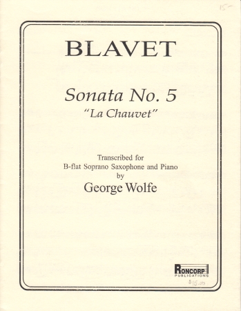 SONATA No.5 'La Chauvet'