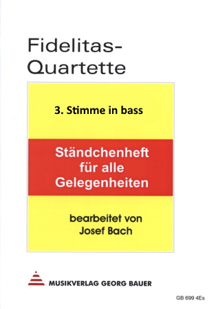 FIDELITAS QUARTETTE Part 3 in C bass clef