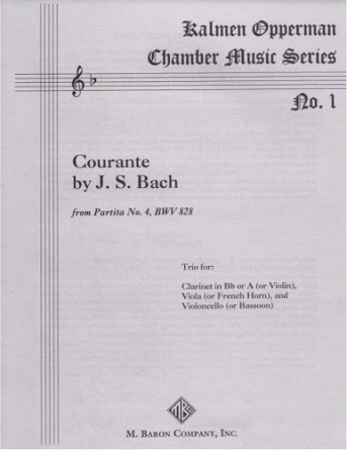 COURANTE from Partita No.5 BWV829