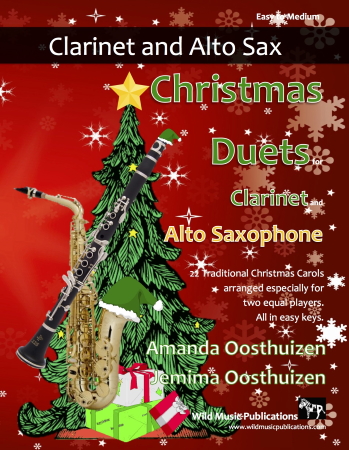 CHRISTMAS DUETS for Clarinet & Alto Saxophone