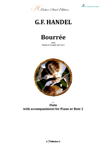 BOURREE from Sonata in G Major (Op.1 No.5) + CD
