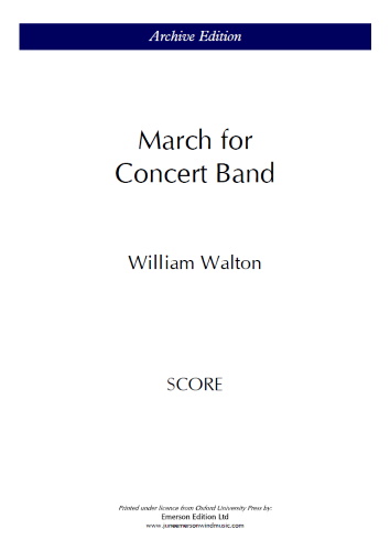 MARCH for Concert Band (score & parts)