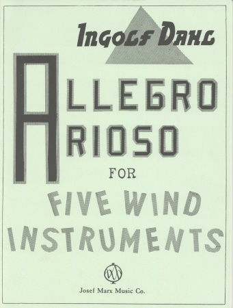 ALLEGRO AND ARIOSO (score & parts)