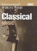 INTERNATIONAL WHO'S WHO in Classical Music 2002