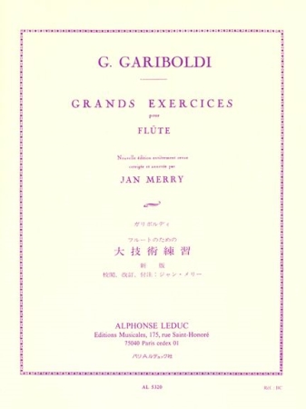 GRANDS EXERCICES POUR FLUTE Op.139