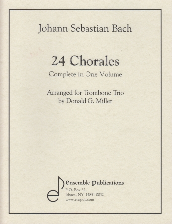 24 CHORALES (score & parts) - Volumes 1 & 2