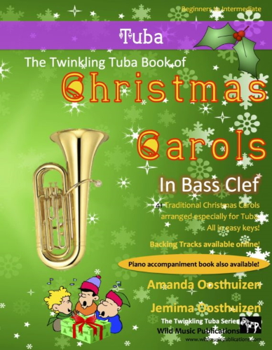 THE TWINKLING TUBA BOOK of Christmas Carols (bass clef)