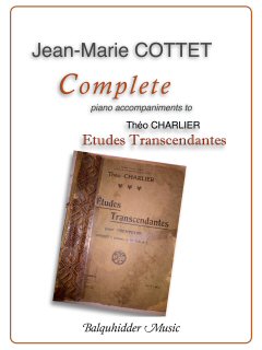 CHARLIER ETUDES TRANSCENDANTES Complete Piano Accompaniments