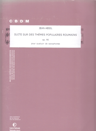 SUITE SUR LES THEMES POPULAIRES ROUMAINS Op.90