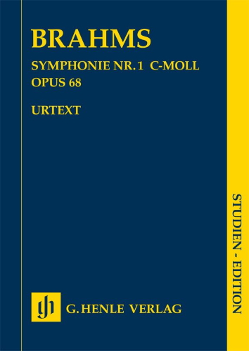 SYMPHONY No.1 in C minor Op.68 (study score)