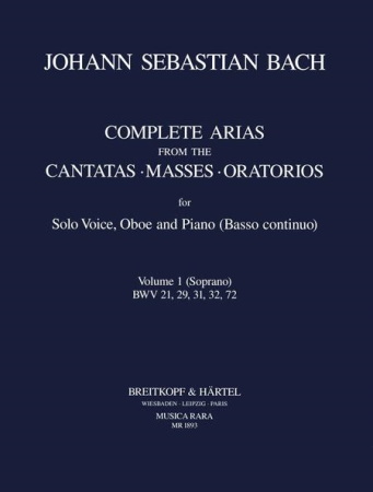 COMPLETE ARIAS & SINFONIAS Oboe: Volume 1