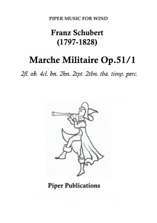 MARCHE MILITAIRE Op.51/1