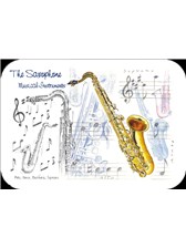 PLACEMATS Saxophone (Pack of 4)