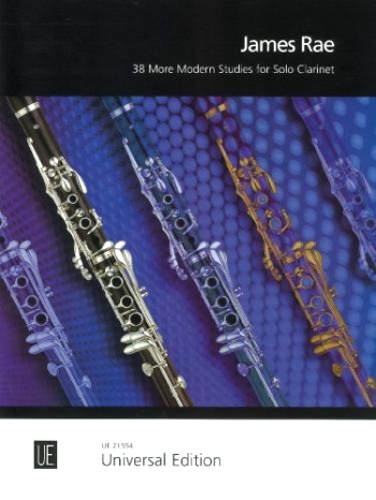38 MORE MODERN STUDIES for Solo Clarinet