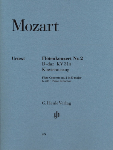 CONCERTO No.2 in D major KV314 (Urtext)