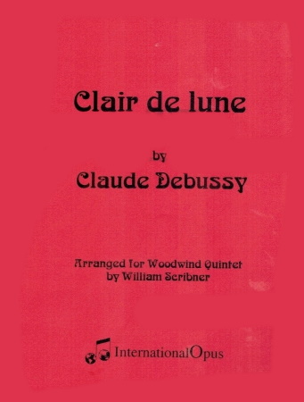 CLAIR DE LUNE (score & parts)