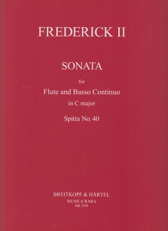 SONATA in C major, Spitta No.40