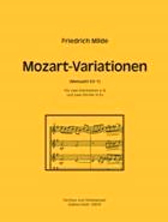 MOZART VARIATIONS KV.1 (score & parts)