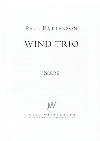 WIND TRIO (score)