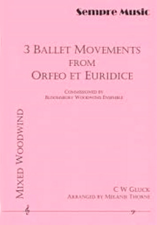 THREE BALLET MOVEMENTS from Orfeo score & parts