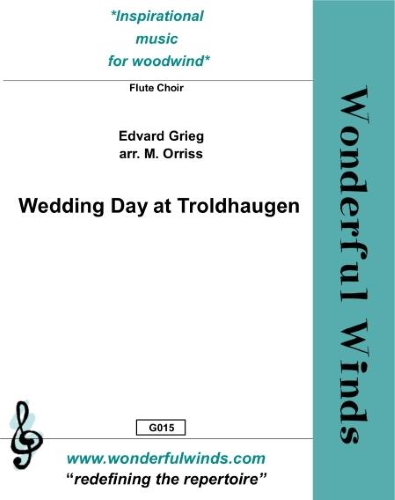WEDDING DAY AT TROLDHAUGEN (score & parts)
