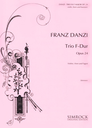 TRIO in F major Op.24 (set of parts)
