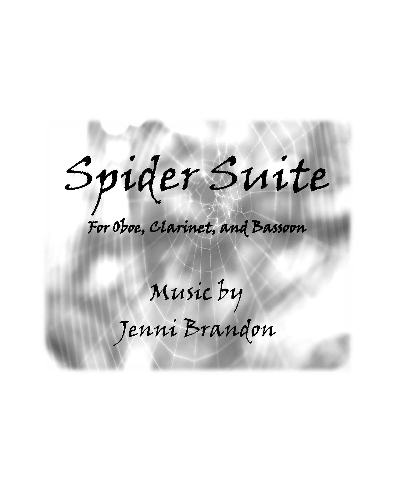 SPIDER SUITE (score & parts)