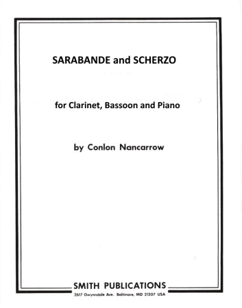 SARABANDE AND SCHERZO playing score only