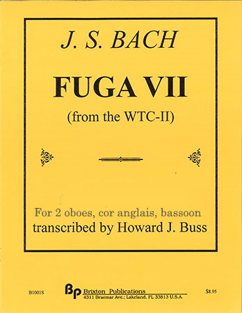 FUGA VII score & parts